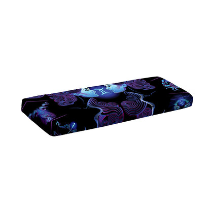 Gemini And Astrological Signs Print Piano Keyboard Cover
