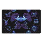 Gemini And Astrological Signs Print Polyester Doormat