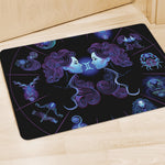 Gemini And Astrological Signs Print Polyester Doormat
