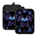 Gemini And Astrological Signs Print Pot Holders With Pocket