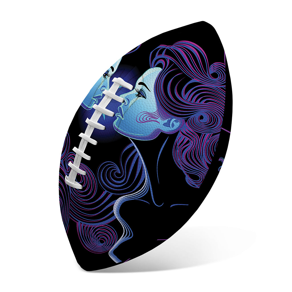 Gemini And Astrological Signs Print Rugby Ball
