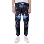 Gemini And Astrological Signs Print Scuba Joggers