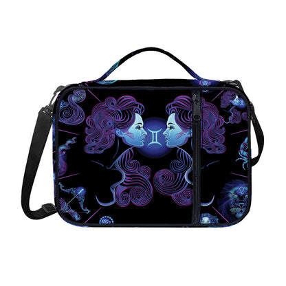 Gemini And Astrological Signs Print Shoulder Strap Bible Bag