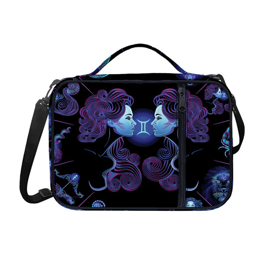 Gemini And Astrological Signs Print Shoulder Strap Bible Bag