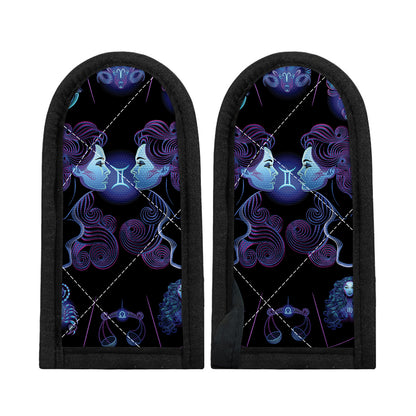 Gemini And Astrological Signs Print Skillet Handle Cover