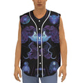 Gemini And Astrological Signs Print Sleeveless Baseball Jersey