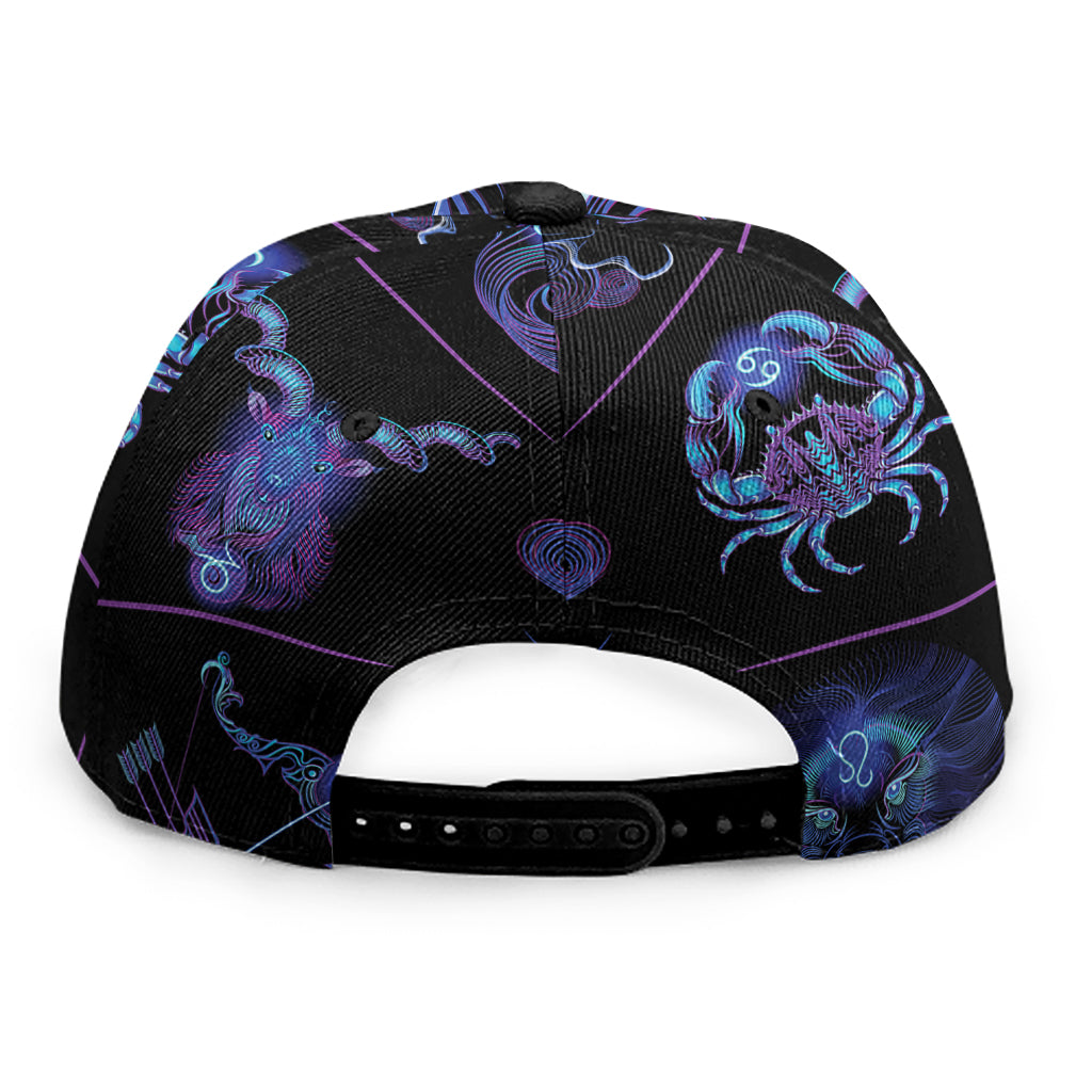 Gemini And Astrological Signs Print Snapback Cap