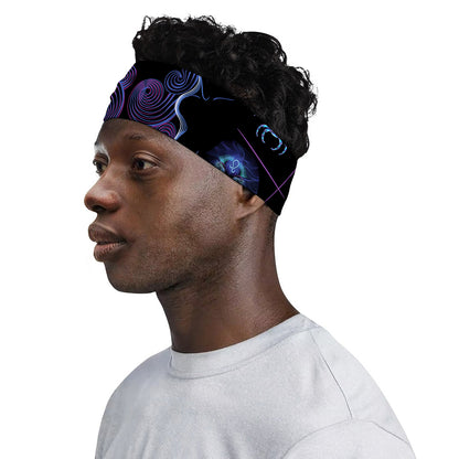 Gemini And Astrological Signs Print Sports Headband