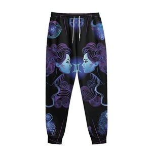 Gemini And Astrological Signs Print Sweatpants