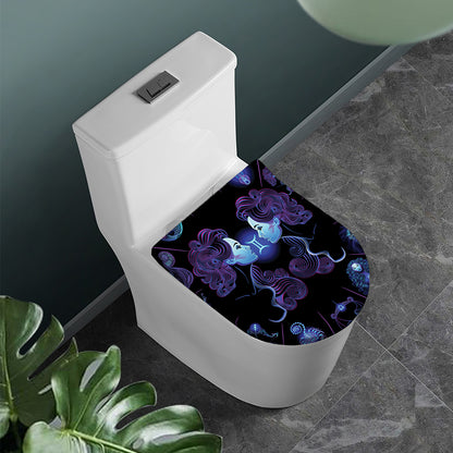 Gemini And Astrological Signs Print Toilet Lid Cover