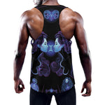 Gemini And Astrological Signs Print Training Tank Top