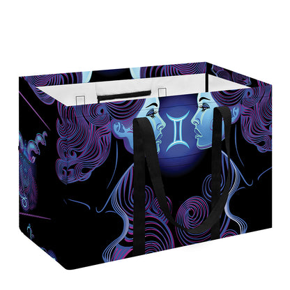 Gemini And Astrological Signs Print Utility Tote Bag
