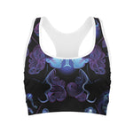 Gemini And Astrological Signs Print Women's Sports Bra