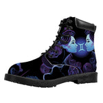 Gemini And Astrological Signs Print Work Boots