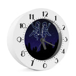 Gemini Constellation Print Alarm Clock
