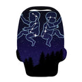 Gemini Constellation Print Baby Seat Cover