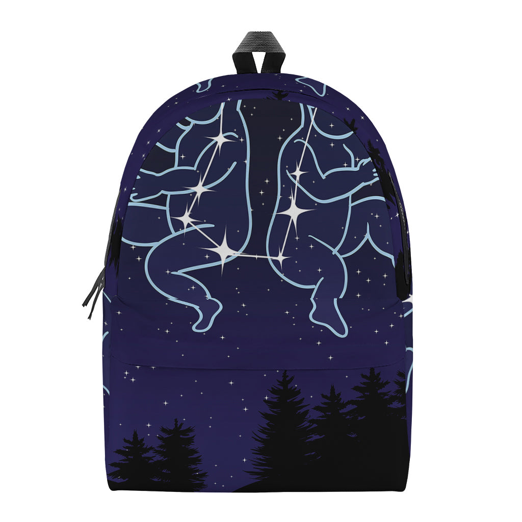 Gemini Constellation Print Backpack