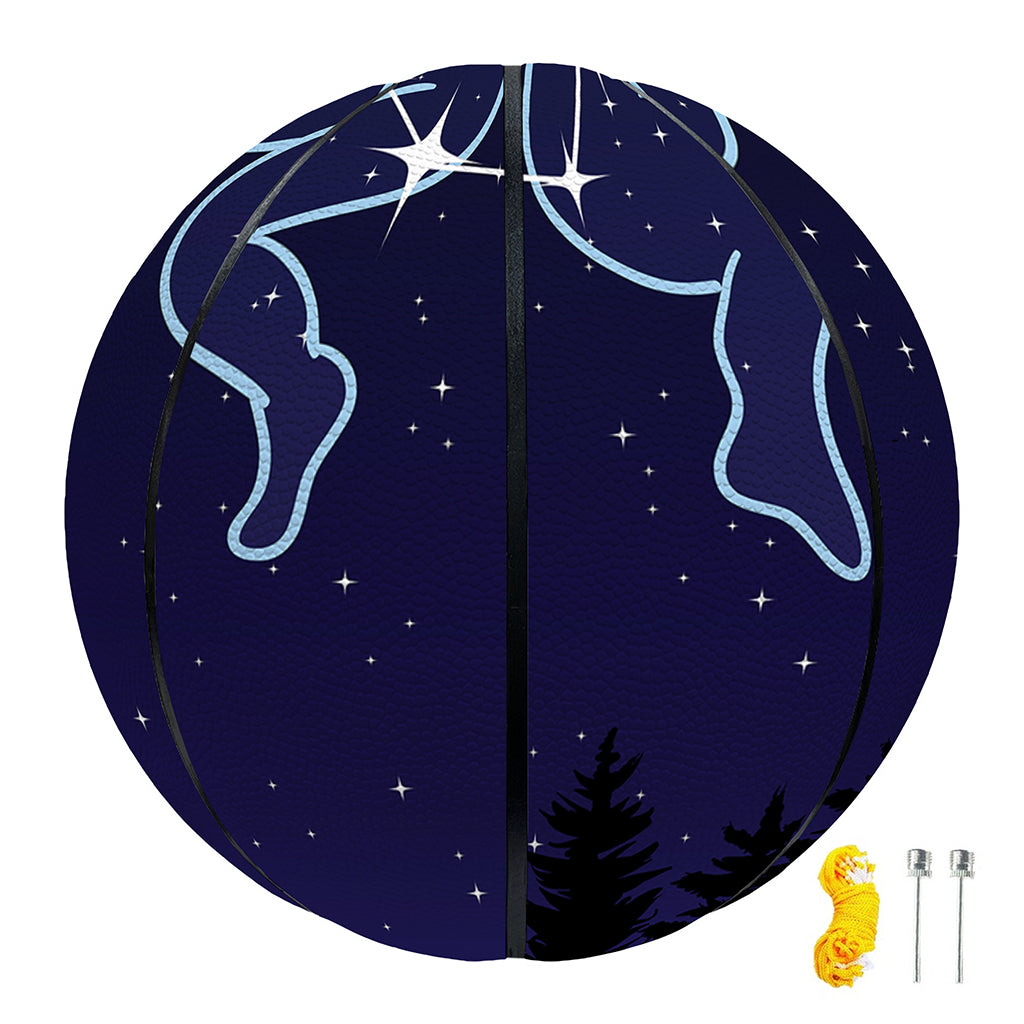 Gemini Constellation Print Basketball