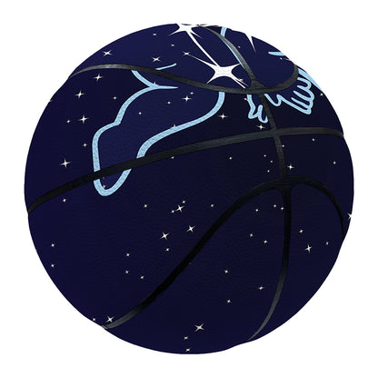 Gemini Constellation Print Basketball