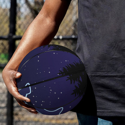 Gemini Constellation Print Basketball