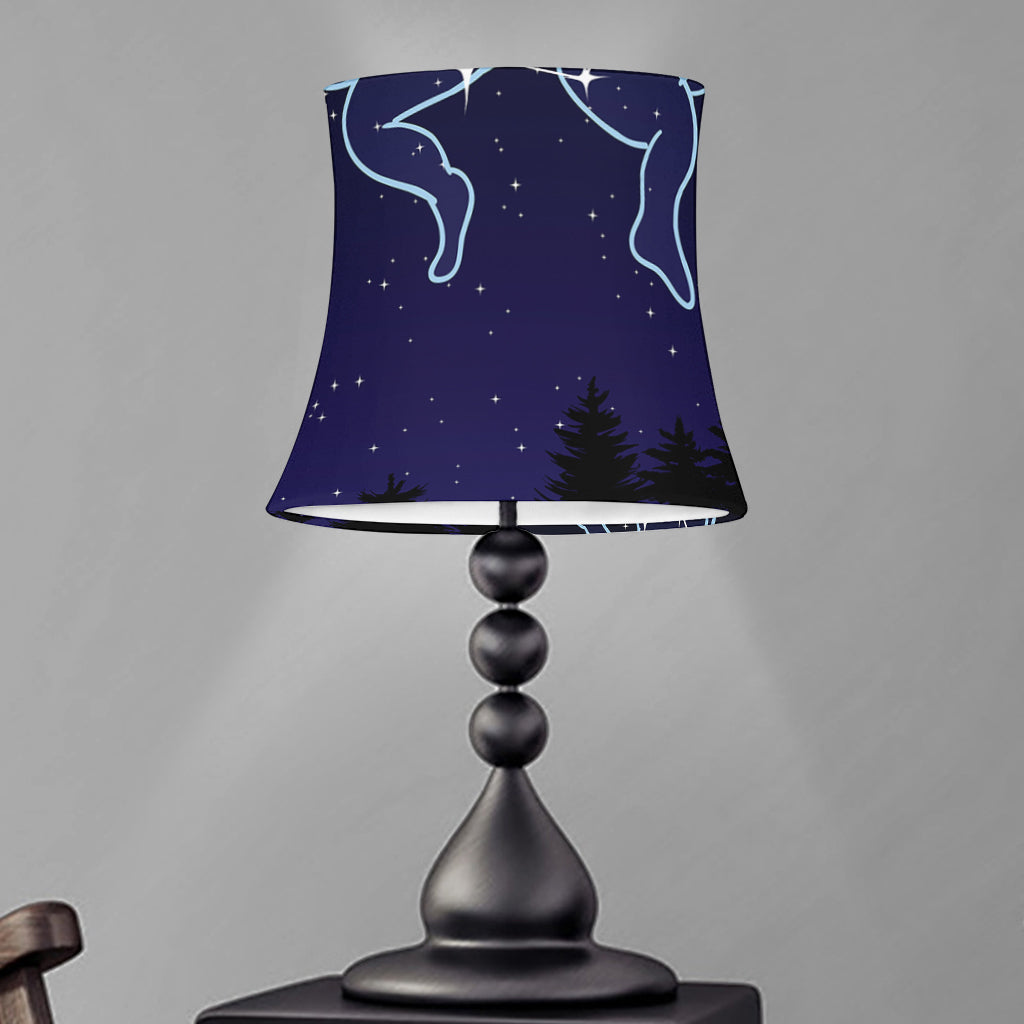 Gemini Constellation Print Bell Lamp Shade