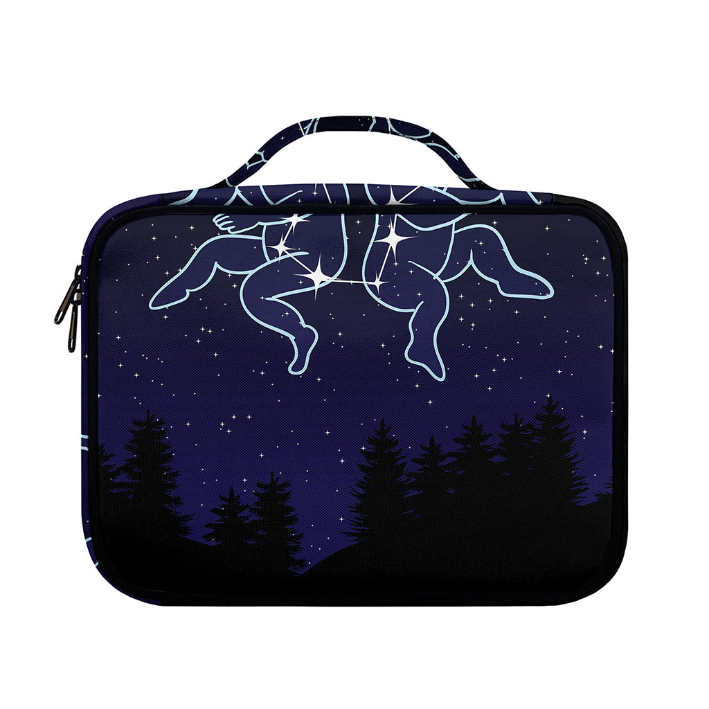 Gemini Constellation Print Briefcase Bible Bag