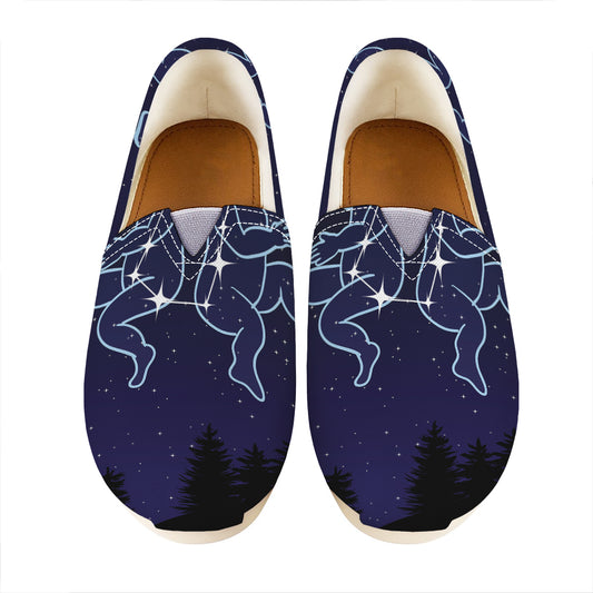 Gemini Constellation Print Casual Shoes