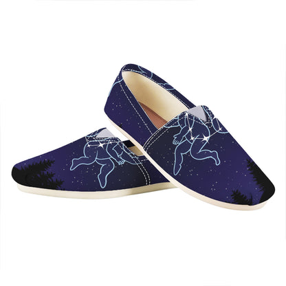 Gemini Constellation Print Casual Shoes