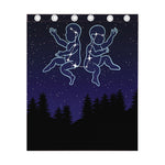 Gemini Constellation Print Curtain