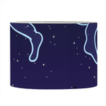 Gemini Constellation Print Drum Lamp Shade