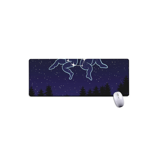 Gemini Constellation Print Extended Mouse Pad