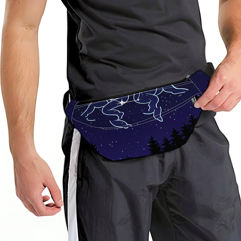 Gemini Constellation Print Fanny Pack