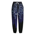 Gemini Constellation Print Fleece Lined Knit Pants