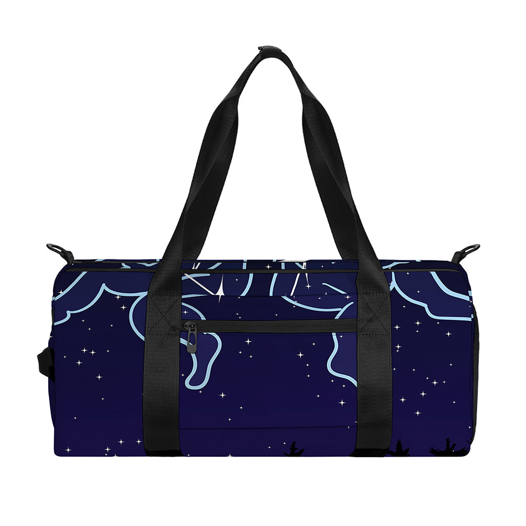 Gemini Constellation Print Gym Bag