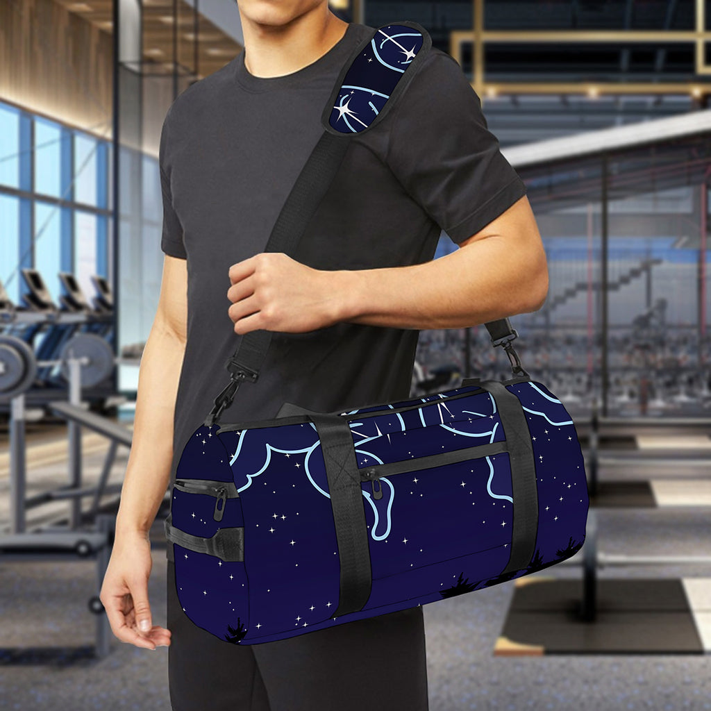 Gemini Constellation Print Gym Bag