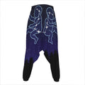 Gemini Constellation Print Hammer Pants