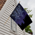 Gemini Constellation Print House Flag