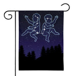 Gemini Constellation Print House Flag