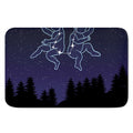 Gemini Constellation Print Indoor Door Mat