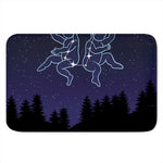Gemini Constellation Print Indoor Door Mat