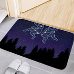 Gemini Constellation Print Indoor Door Mat