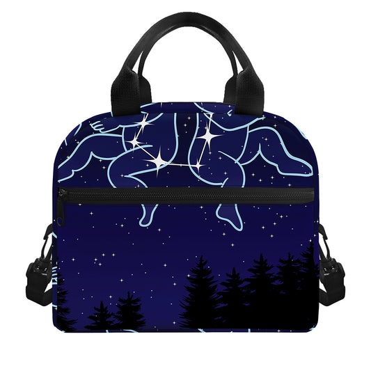 Gemini Constellation Print Insulated Lunch Bag