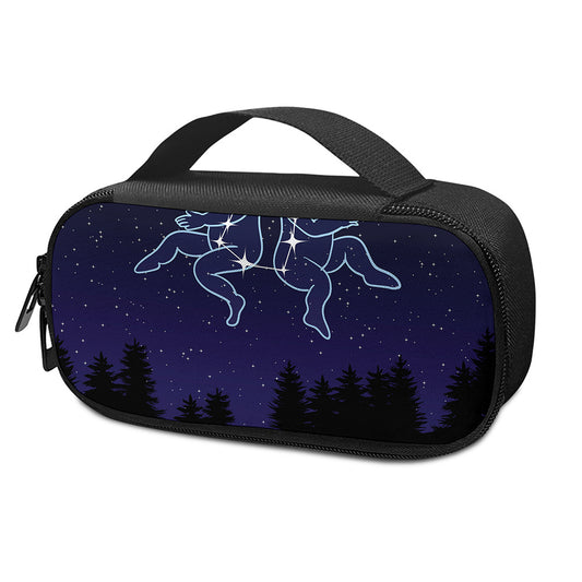 Gemini Constellation Print Insulin Cooler Travel Case