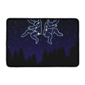 Gemini Constellation Print Kitchen Mat