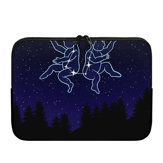 Gemini Constellation Print Laptop Sleeve