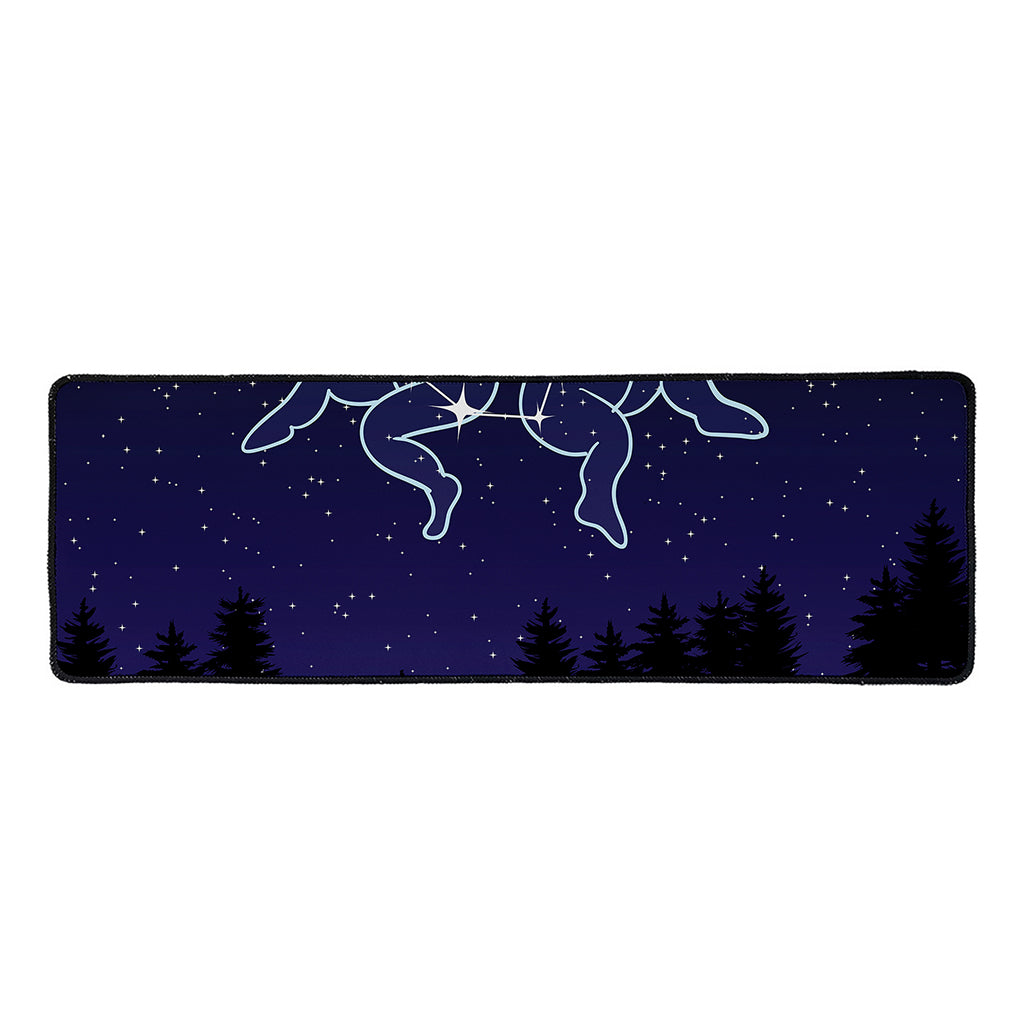 Gemini Constellation Print Long Kitchen Mat