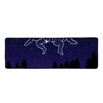 Gemini Constellation Print Long Kitchen Mat