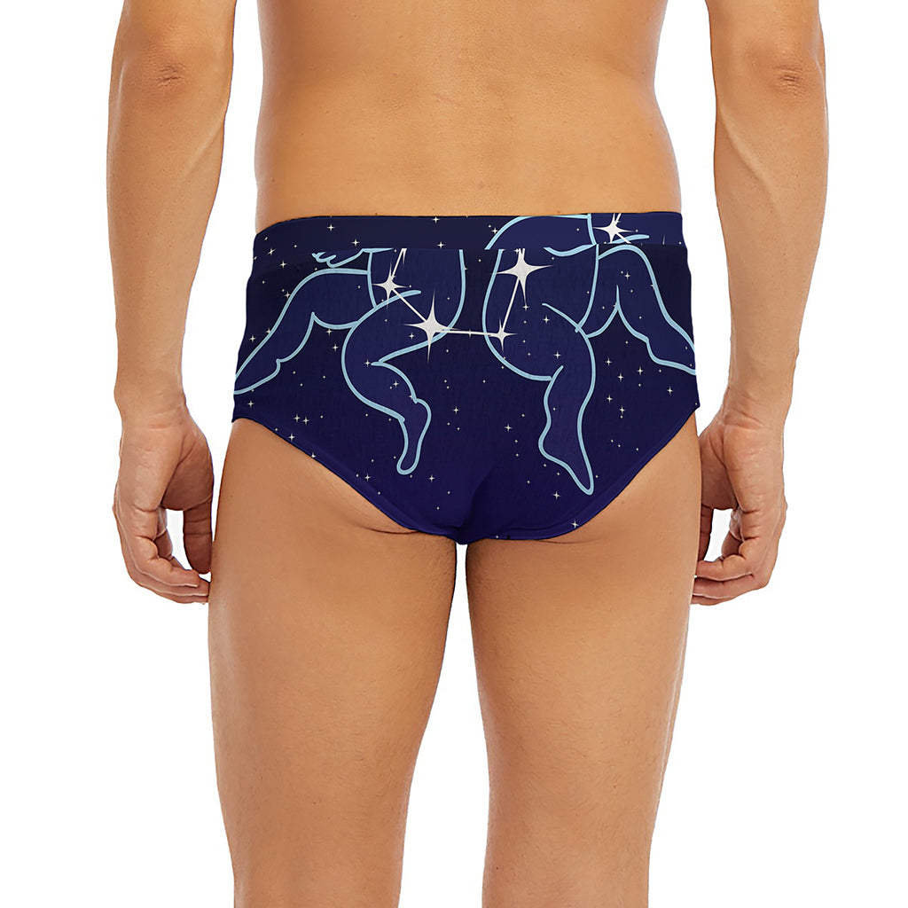 Gemini Constellation Print Men's Briefs