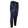 Gemini Constellation Print Men's Compression Pants