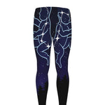 Gemini Constellation Print Men's leggings